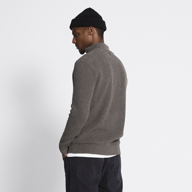 Zip sweater "Frippe"